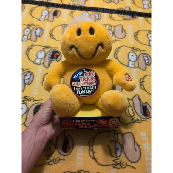 Vintage Happy Face Tickle Tickle Wiggle Wiggle *NEW IN BOX - Picture 1 of 8